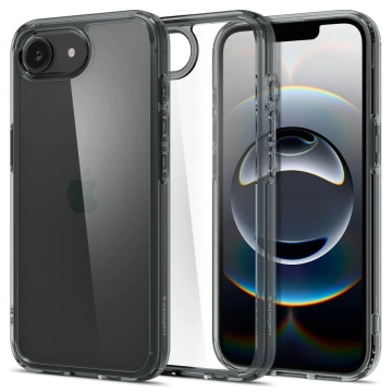 Spigen Ultra Hybrid Case for iPhone 16E Space Crystal TPU PC Transparent