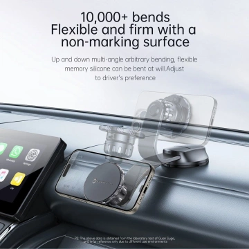 Forcell Magnetic Flexible Car Holder 20 cm 2 in 1