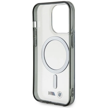 Чохол Etui BMW BMHMP14LHCRS для iPhone 14 Pro 6.1" Silver Ring MagSafe