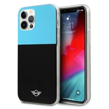 Pevné pouzdro na telefon Color Block pro iPhone 12 Pro Max modro/modré