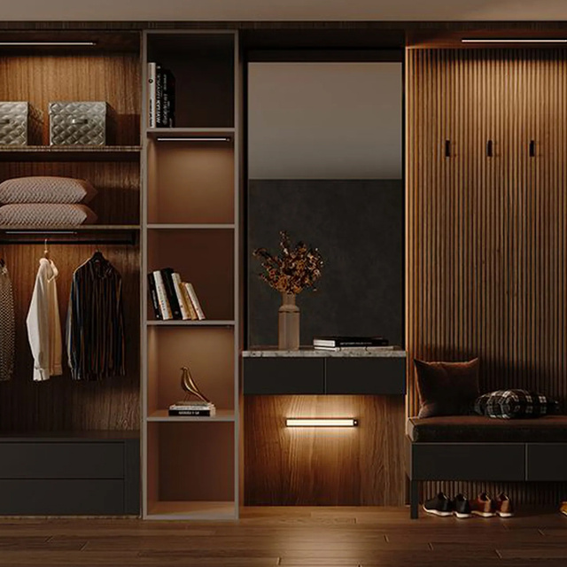 Wardrobe lamp with motion sensor Yeelight Closet Light 40cm (Silver)