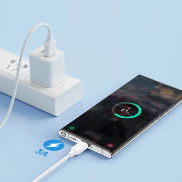 Joyroom nabíjecí / datový kabel USB - USB typu C 3A 2m černý (S-UC027A9)