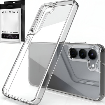 Pouzdro pro Samsung Galaxy S24 Hybrid Clear Case Alogy Transparent Glass
