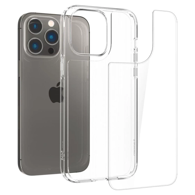 Etui Spigen Quartz Hybrid für Apple iPhone 14 Pro Crystal Clear