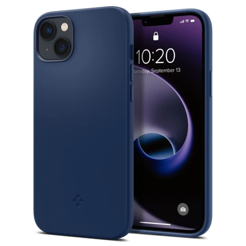 Etui Spigen Silicone Fit Mag MagSafe для Apple iPhone 14 Plus Navy Blue