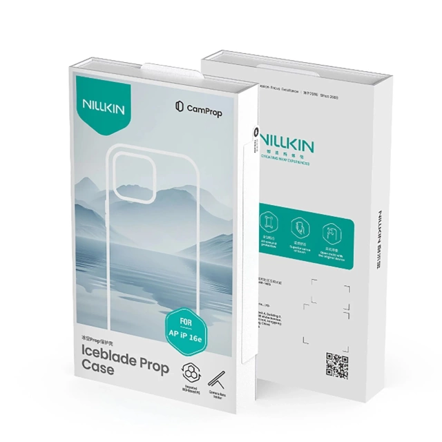 Etui do iPhone 16e Nillkin Iceblade MagSafe Podstawka Zielone