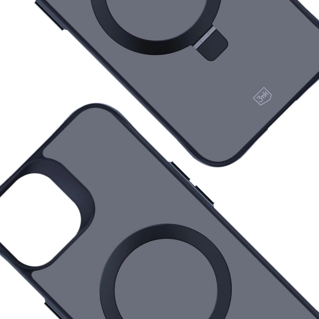 Чохол для Apple iPhone 13 / iPhone 14 - 3mk Smoke Case Mag