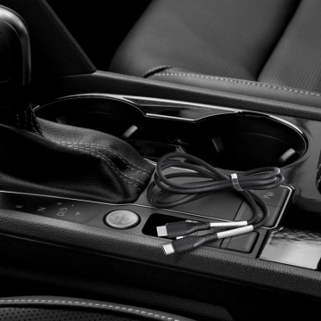 Kabel USB-C – USB-C 100W Forcell F-Energy Carbon 1 m CB-04C czarny