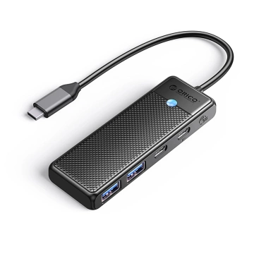 Hub USB-C Orico PAPW2AC-C3 4x Porty 100W PD 5Gbps Czarny
