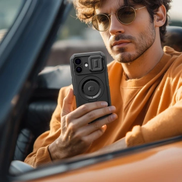 Etui Ochronne do iPhone 17 Tech-Protect Kevlar MagSafe Black