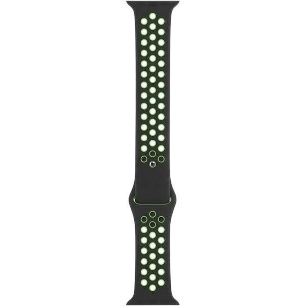 "Ремінець для Apple Watch MXQW2FE/A 38/40/41mm Nike Sport Brand black-lime/black-lime blast"