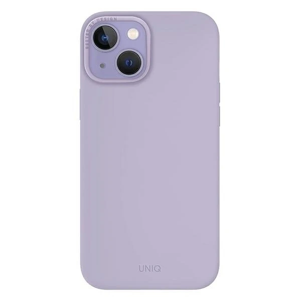 UNIQ Linen Case iPhone do 14 Plus 6.7" lila/lila lavendel