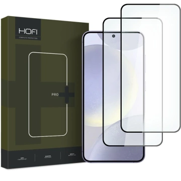 Hofi Glass Pro 2-balení tvrzeného skla pro Samsung Galaxy S24 Black