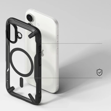 Etui Ochronne do iPhone 17 Ringke Fusion X Magnetic MagSafe Black