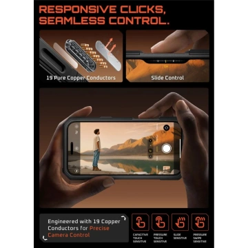 Etui Supcase UB Grip Pro Mag MagSafe do iPhone 17 Pro Black