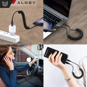 Pouzdro na iPhone 14 Pro Mag Safe Matt Case Cover matné Alogy Ring obrněné pouzdro na telefon černé