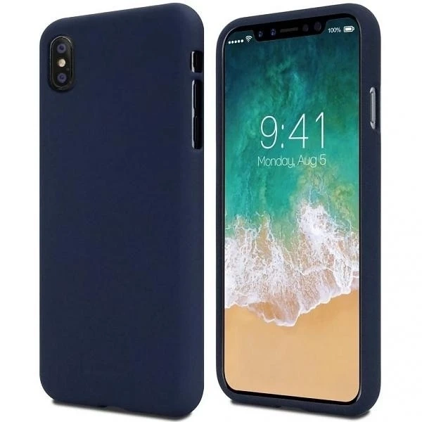 Etui na telefon Mercury Soft do iPhone 14 Pro niebieski/midnight blue