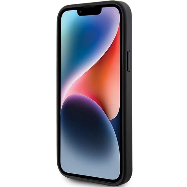 Etui Guess GUHMP15MPSAHMCK pro iPhone 15 Plus 6,7" pevný obal Saffiano MagSafe černý/černý