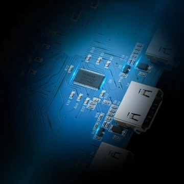 Uzelený prepínač rozdeľovač HDMI – 3x HDMI 3D 4K 7,5 Gb/s 36 bitov na kanál čierny (40234)