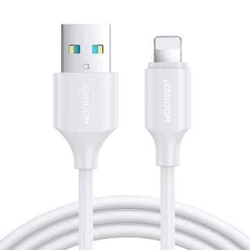 Кабель для зарядки / даних Joyroom USB - Lightning 2.4A 1m білий (S-UL012A9)