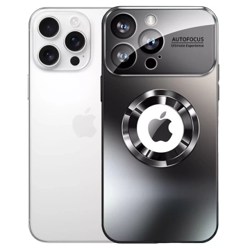 Etui do Apple iPhone 16 Pro obudowa Alogy MagSafe LuxeShield™ Case z ochroną obiektywów do MagSafe Graphite Black + szkło hartowane