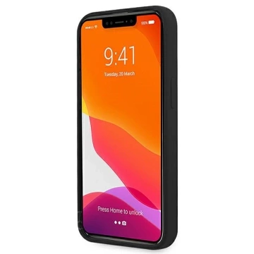 Etui Mercedes MEHCP13SSILBK na iPhone 13 mini 5,4" pevné puzdro Silicone Line