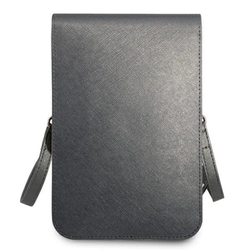 Guess Handbag GUWBSATMGR grey/grey Saffiano Triangle