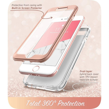 Etui Supcase Cosmo für Apple iPhone 7 / 8 / SE 2020 / 2022 Marmor