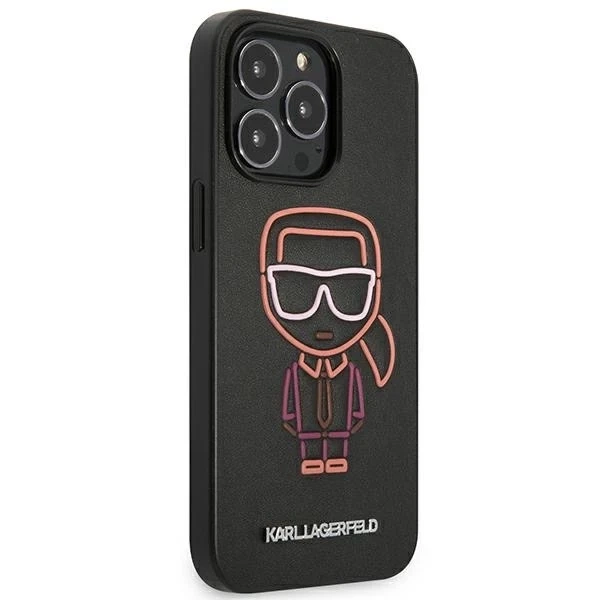 Etui Karl Lagerfeld KLHCP13XTUOK pro iPhone 13 Pro Max 6,7" pevný obal Karl Ikonik Outline