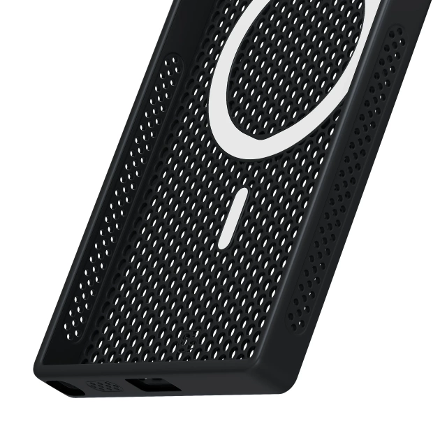 Чохол для Samsung Galaxy S24 Ultra - 3mk COOLing MagCase Black