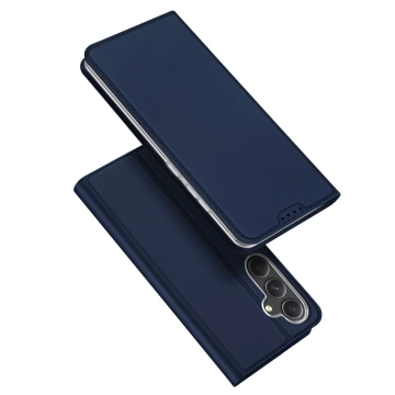 Чохол-гаманець з підставкою для Samsung Galaxy S23 FE Dux Ducis Skin Pro - синій