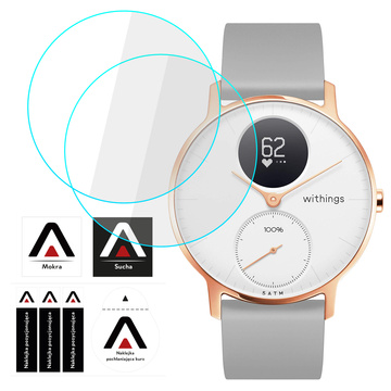 2x Alogy 9H tempered glass for Universal 38mm Diameter