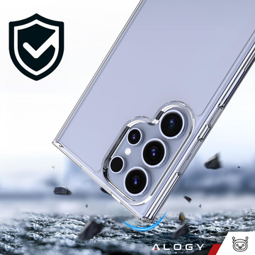 Чохол для Samsung Galaxy S24 Ultra Back Cover Hybrid Clear Case Alogy Transparent Glass