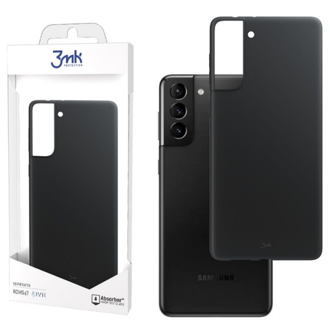 Matné pouzdro 3mk Matt Case pro Samsung Galaxy S21 Plus 5G Black