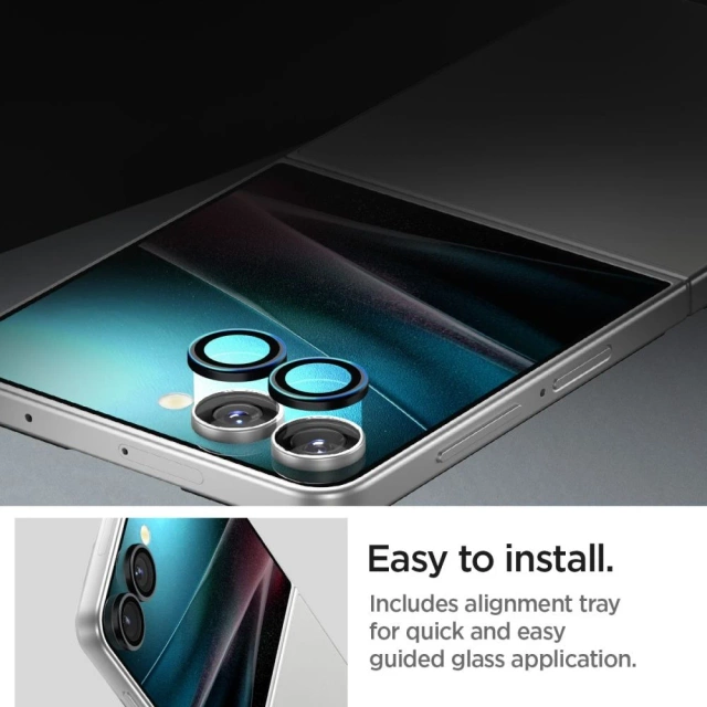 Osłona Aparatu Galaxy Z Flip 7 Spigen Optik Pro 2-Pack Black