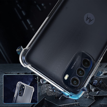 Броньований чохол ShockProof Alogy для Motorola Moto G 5G 2022. Прозоре скло