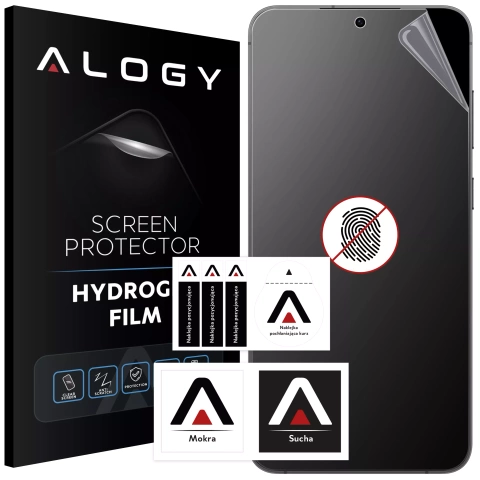 Фольга "MATTE" для Samsung Galaxy S24 Hydrogel Alogy HydroSkin Matte Pro™ екран для чохла "FINGERPRINT FREE"