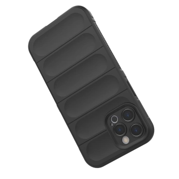 Pouzdro Magic Shield Case pro iPhone 12 Pro Max flexibilní pancéřový tmavě modrý kryt