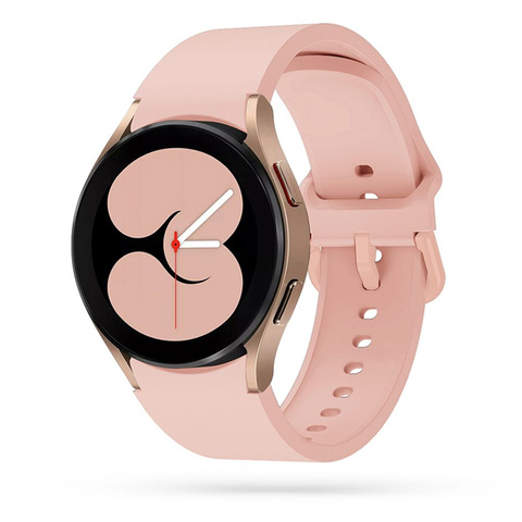 IconBand Rubber Strap for Samsung Galaxy Watch 4 / 5 / 5 PRO (40 / 42 / 44 / 45 / 46 MM) Pink Sand