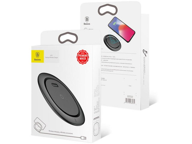 Baseus UFO wireless qi induction charger black