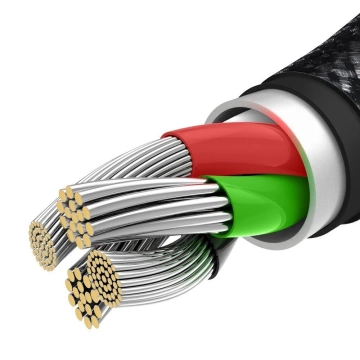 Baseus Tungsten 3v1 kábel USB - USB typu C / Lightning / micro USB 3,5 A 1,5 m čierny (CAMLTWJ-01)
