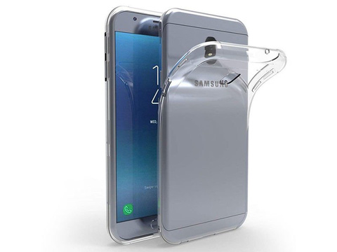Alogy Silikonhülle Hülle für Samsung Galaxy J3 2018 transparent