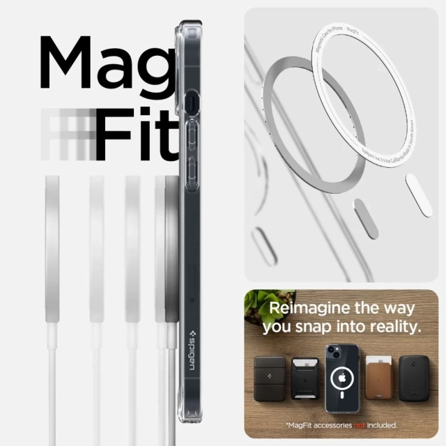 Spigen Ultra Hybrid Mag Magsafe iPhone 14 Plus Білий