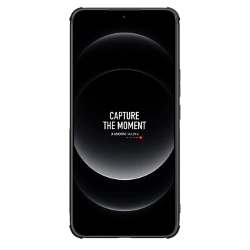 Nillkin CamShield Prop Leather Magnetic Case for Xiaomi 14 Ultra - black