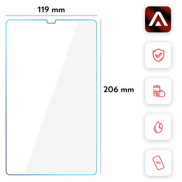 Захист екрана загартоване скло 9H Alogy для Realme Pad Mini 8.7"