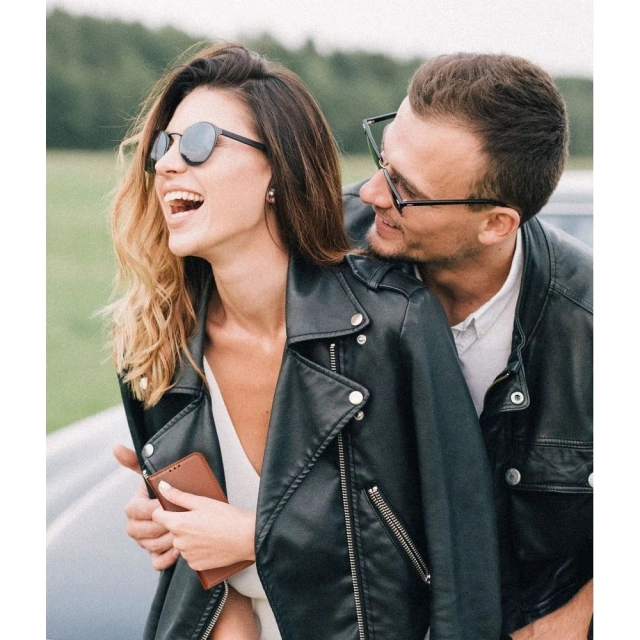 Шкіряний чохол Smart Pro Book для Samsung S25 Edge коричневого кольору