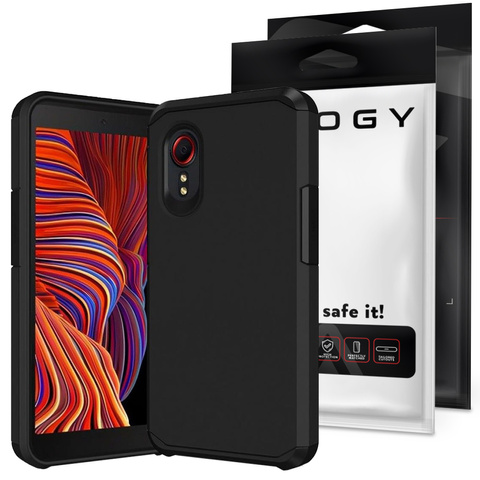 Matné puzdro Alogy Armor pre Samsung Xcover 5 Black
