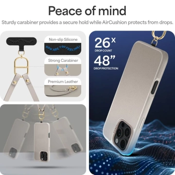 Puzdro Spigen pre iPhone 16 Pro Max Cyrill Kajuk Classic Charm Mag Magsafe Cream