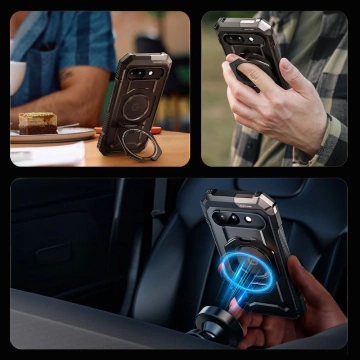 Etui Supcase UB Grip Mag MagSafe Google Pixel 9a Black