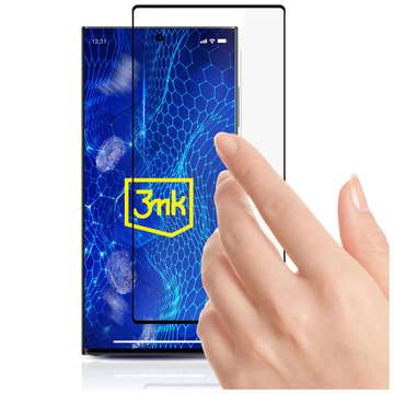 Tempered glass for Samsung Galaxy S23 Ultra - 3mk HardGlass Max Lite™